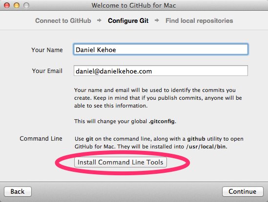 installing git for mac